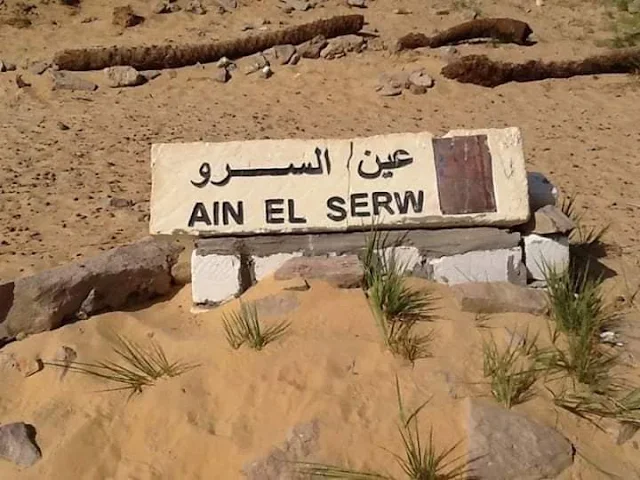 Ain al-Sarw in the Farafra desert