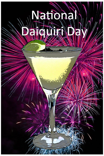 Daiquiri recipes to enjoy on National Daiquiri Day.......and any other day you feel like a daiquiri!