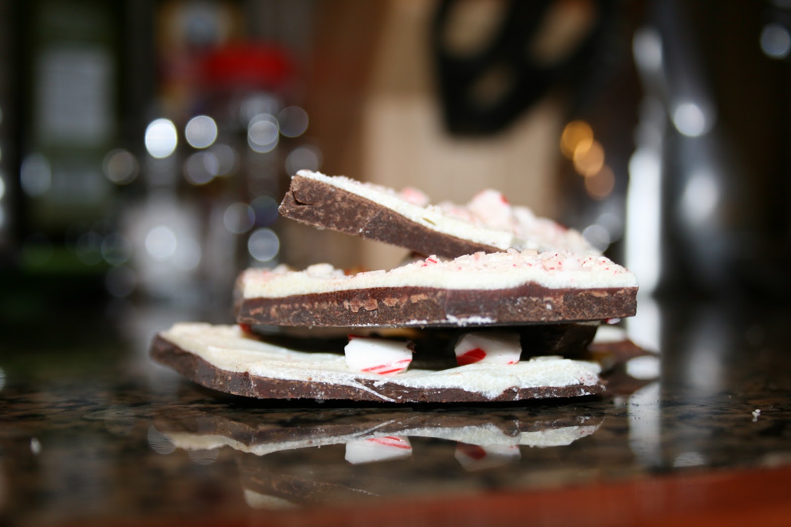 Peppermint bark