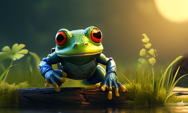 Ninja Frog Runner