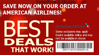Free Printable American Airlines Coupons