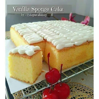 vanilla sponge cake