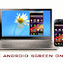 How to share android phone screen in PC