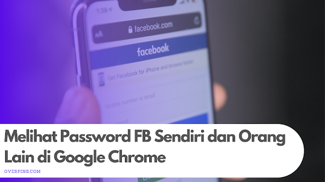 Cara Melihat Password FB Sendiri dan Orang Lain di Google Chrome