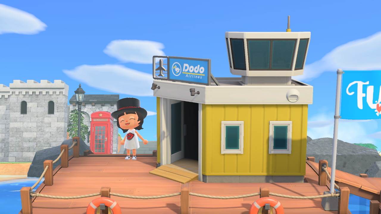Animal Crossing Island Tour - Airport
