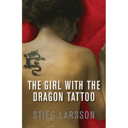 The Girl With The Dragon Tattoo Cover Art. This image from the cover of