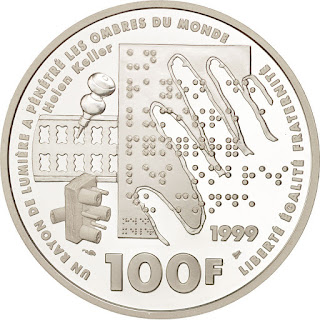 France 100 Francs Silver coin 1999