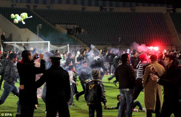 H-O-R-R-O-R: 74 Dead And More Than 1,000 Injured During Violent Egyptian Football Match(Photos)