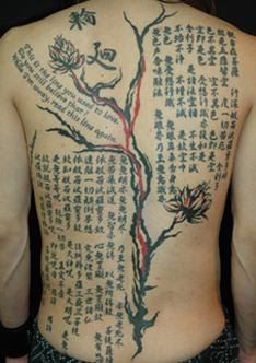 Japanese Kanji Tattoo Style
