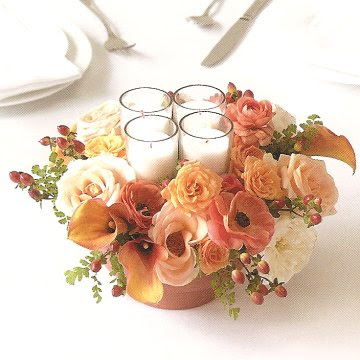 Candle Wedding Centerpieces