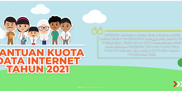 BANTUAN KUOTA DATA INTERNET 2021 KEMENTERIAN PENDIDIKAN DAN KEBUDAYAAN