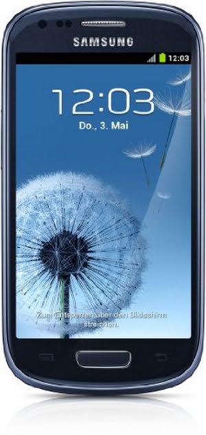 Samsung Galaxy S III Mini I8190 8GB Blue Unlocked GSM Phone with Android 4.1 OS, Dual Core, Super AMOLED Touchscreen, 5M