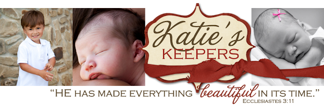 Katie Keepers Blog Design, Custom Blog Design