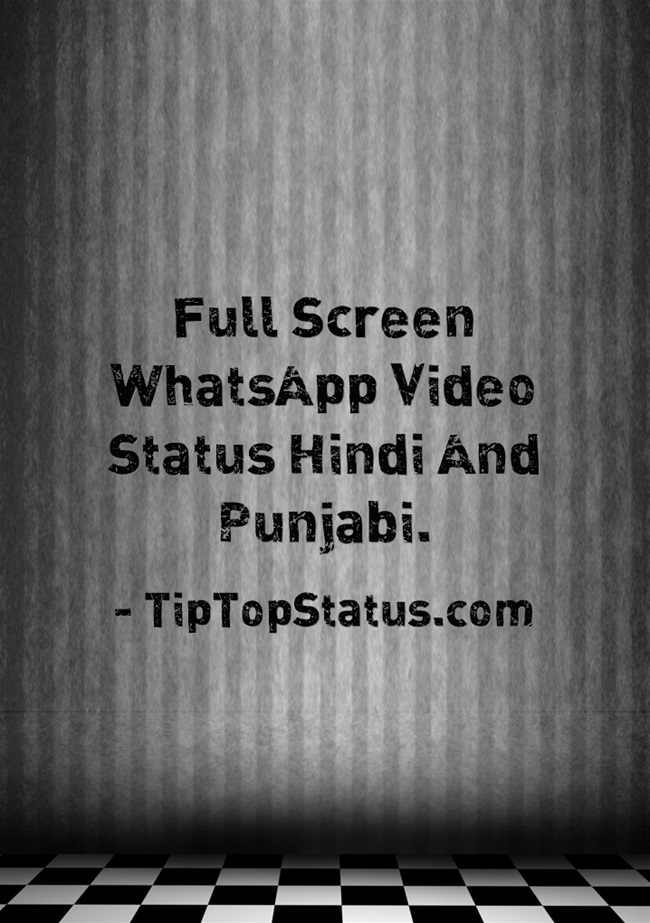 Full Screen WhatsApp Status Free Download 2020