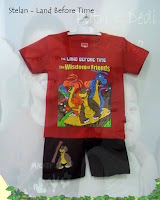 Putri Busana, baju kartun motif land before time