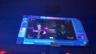 Joker and Lex Luthor Justice League Battle For Metropolis Pre Show Six Flags Great Adventure
