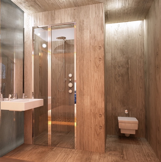 Desain kamar  mandi  rumah kayu Desain Kamar  Mandi 