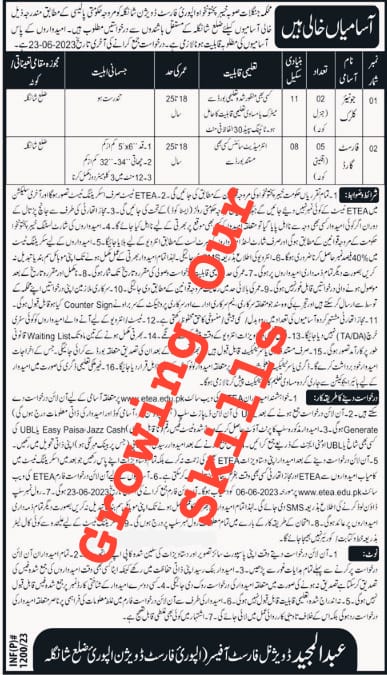 Forest Department KPK Jobs June 2023: Apply Now for Exciting Career Opportunities