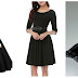 Top Three Black Swing Dress