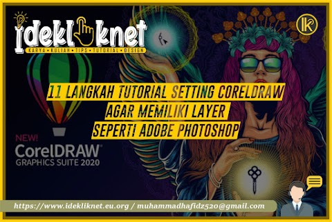 11 Langkah Tutorial Setting Coreldraw Agar Memiliki Layer Seperti Adobe Photoshop