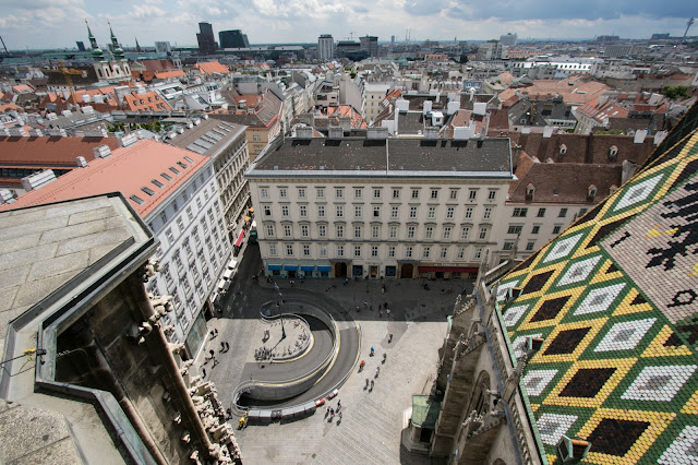 Panorama dal Duomo (Stephansdom)-Vienna