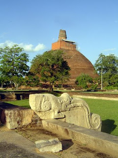 Pagoda in Sri Lanka