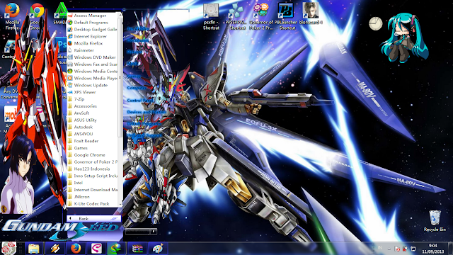 theme win 7 Gundam Seed