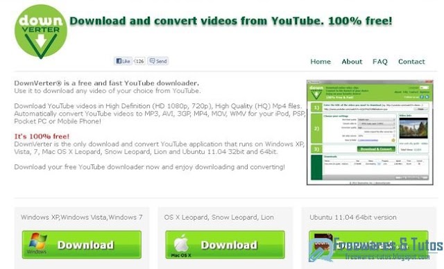DownVerter : un logiciel gratuit pour télécharger et convertir les vidéos de Youtube sous Windows, Mac et Linux