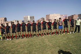 تأهل فريق ثانوية المغرب العربي التأهيلية رياضة الريكبي بقلعة السراغنة فئة الفتيان