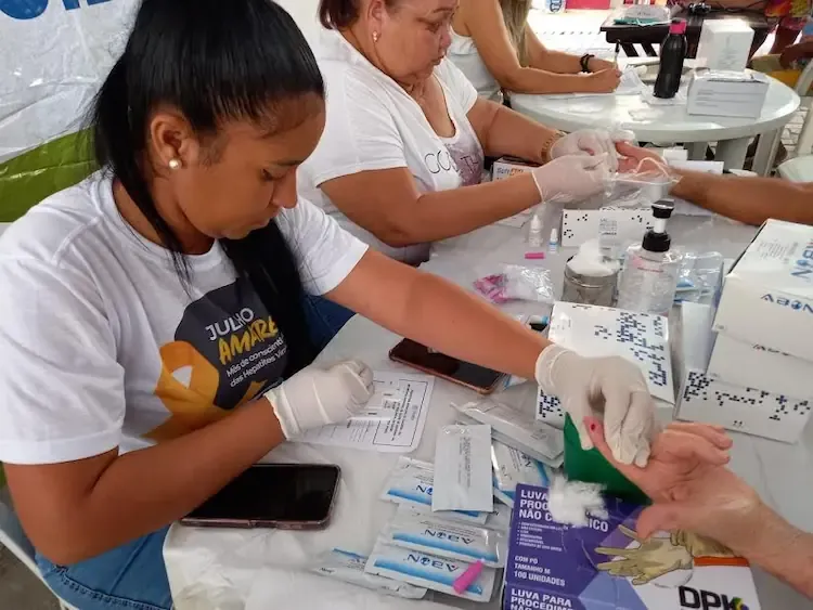 Julho Amarelo: Juazeiro promove ações de conscientização sobre hepatites virais
