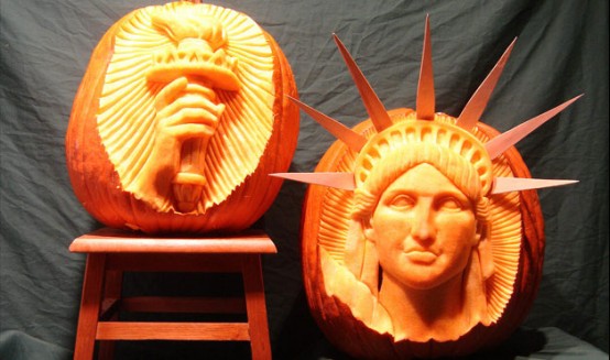 Slimer Halloween Pumpkin Carving Ideas