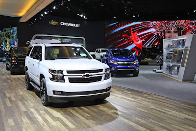 Chevy Displays Multiple Vehicles at NAIAS 2018