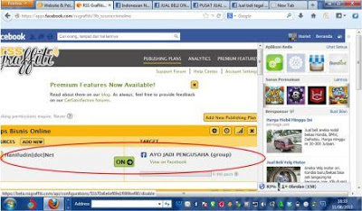 http://ediesblack.blogspot.com Mensetting RSS Graffiti untuk posting otomatis blog Anda di FB