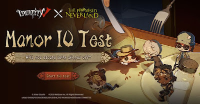 Manor IQ Test (Identity V x The Promised Neverland Crossover)