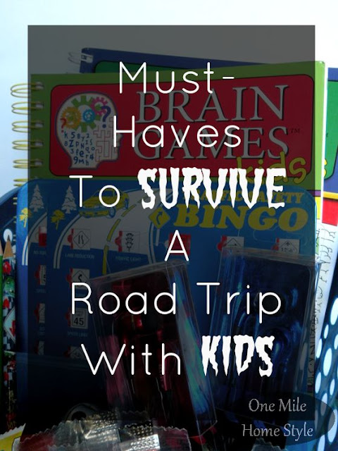 Must Haves to Make Road Trips with Kids Easy - One Mile Home Style