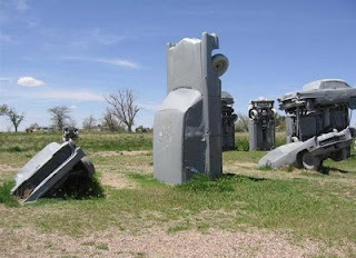 Car Henge Art Cars CLoseup