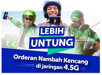 Pilihan Paket Internet Driver Gojek Semua Operator, 100% Murah!