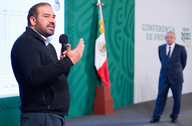 coordinador de Estrategia Digital Nacional, Emiliano Calderón Mercado. Presidencia