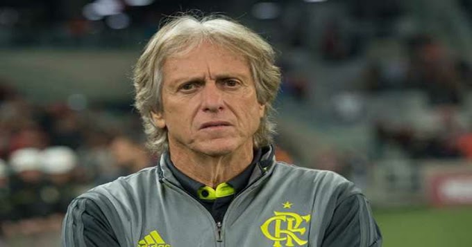 BRASIL: Treinador Jorge Jesus testa positivo para coronavírus; técnico do Flamengo aguarda resultado da contraprova.