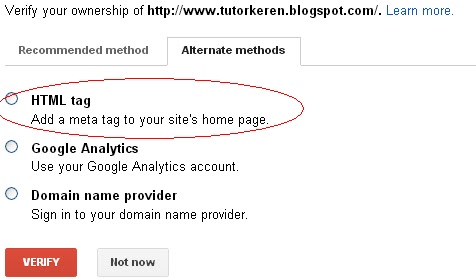 google webmaster,meta tag,blogger,tutorial blog