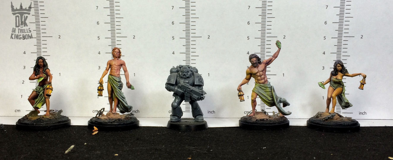 Welcome To The Black City Kingdom Death Scale Comparision