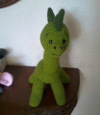 PATRON DINOSAURIO AMIGURUMI 1709