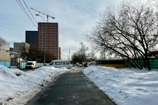 Иловайская улица, строящийся жилой комплекс «Люблинский парк» – бывшая территория Люблинского литейно-механического завода