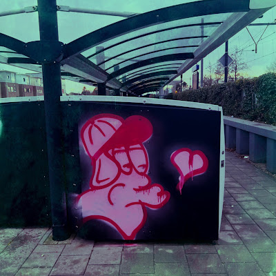 Graffiti, station Duiven
