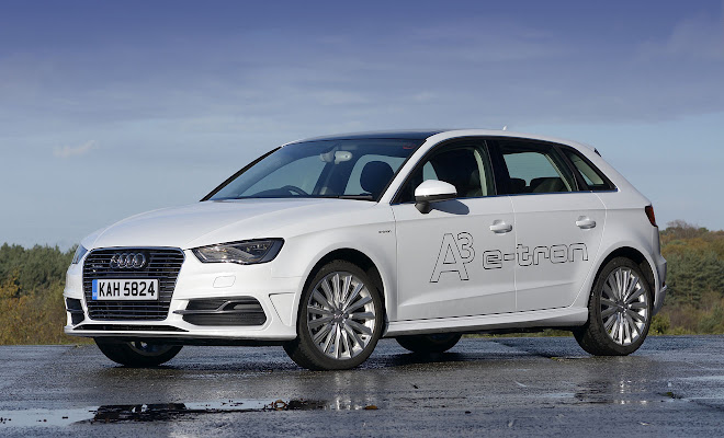 Audi A3 Sportback e-tron front view