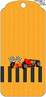 F1 Party Free Printable Tags.