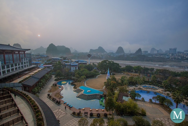 View from Shangri-La Hotel Guilin