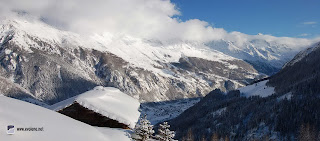 Commune d'Evolène après la neige - 19 décembre 2011