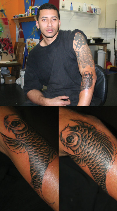 Koi Karp Tattoo carp tattoo sleeves