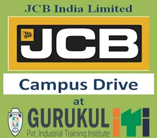 ITI Jobs Campus Placement For JCB Company at Gurukul Private ITI, Jaipur, Rajasthan | Register Online Now